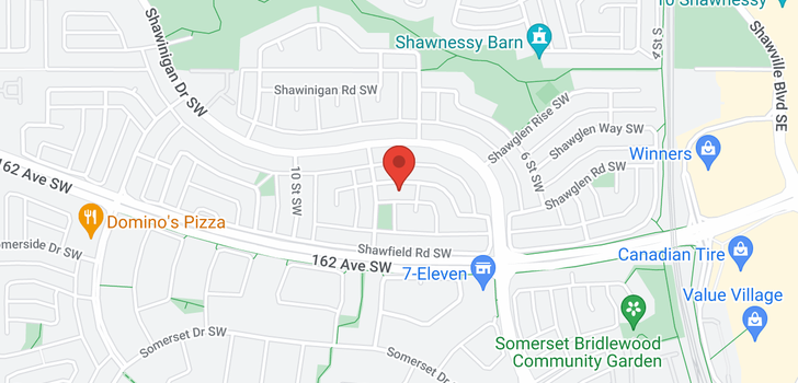 map of 23 SHAWFIELD RD SW